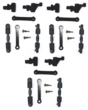 MJX Hyper Go 14209 MJX 14210 RC Car spare parts steering assembly 3sets