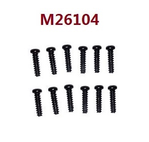 MJX Hyper Go 14209 MJX 14210 RC Car spare parts round head screws M26104