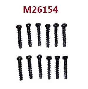 MJX Hyper Go 14209 MJX 14210 RC Car spare parts round head screws M26154