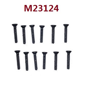 MJX Hyper Go 14209 MJX 14210 RC Car spare parts countersunk flat head screws M23124