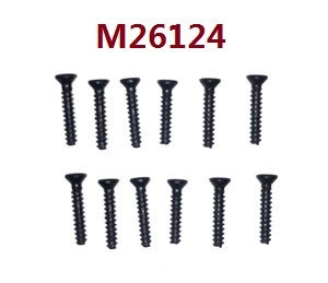 MJX Hyper Go 14209 MJX 14210 RC Car spare parts countersunk flat head screws M26124