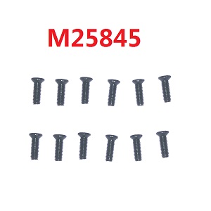 MJX Hyper Go 14209 MJX 14210 RC Car spare parts countersunk machine screws M25845
