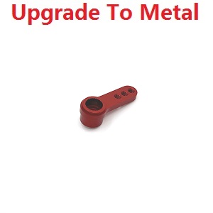 MJX Hyper Go 14301 MJX 14302 RC Car spare parts arm of SERVO upgrade to metal Red