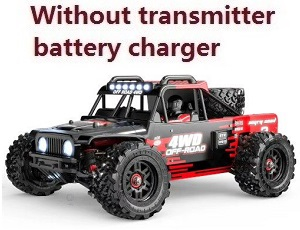 MJX Hyper Go 14209 MJX 14210 RC Car without transmitter battery charger etc. Red