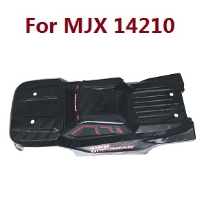 MJX Hyper Go 14209 MJX 14210 RC Car spare parts body cover Black (For MJX 14210)