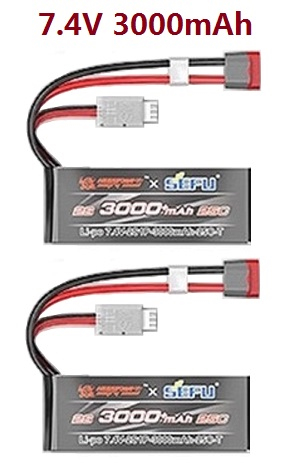 MJX Hyper Go 14209 MJX 14210 RC Car spare parts 7.4V 3000mAh battery 2pcs