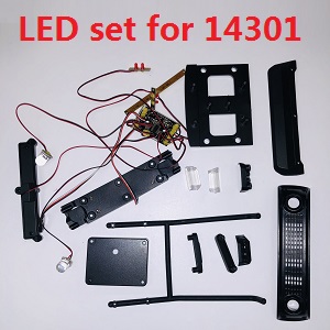 MJX Hyper Go 14301 MJX 14302 RC Car spare parts LED set for 14301