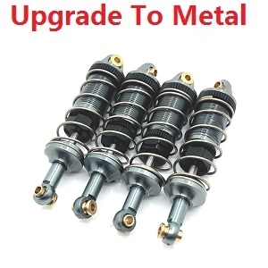 MJX Hyper Go 14301 MJX 14302 14303 RC Car spare parts upgrade to metal shock absorber Titanium color - Click Image to Close