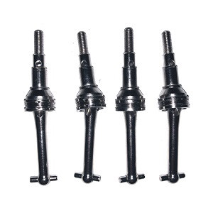 MJX Hyper Go 14301 MJX 14302 14303 RC Car spare parts tire rotation component 4pcs - Click Image to Close