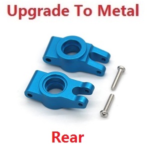 MJX Hyper Go 14301 MJX 14302 14303 RC Car spare partsupgrade to metal rear fixed seat Blue