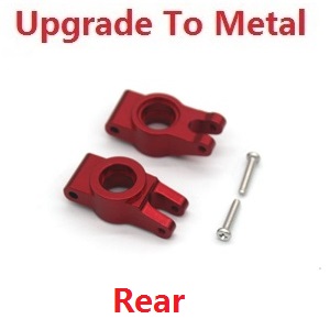 MJX Hyper Go 14301 MJX 14302 14303 RC Car spare partsupgrade to metal rear fixed seat Red