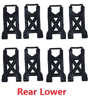 MJX Hyper Go 14301 MJX 14302 14303 RC Car spare parts rear lower swing arm 4sets - Click Image to Close