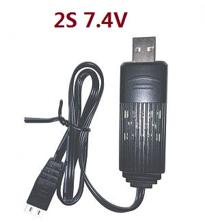 MJX Hyper Go 16207 16208 16209 16210 RC Car spare parts USB charger wire (2S 7.4V) P2050 - Click Image to Close