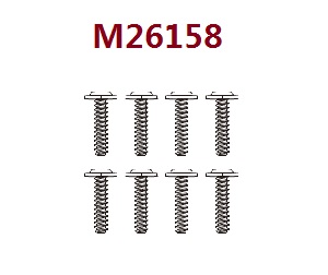 MJX Hyper Go 16207 16208 16209 16210 RC Car spare parts screws set M26158