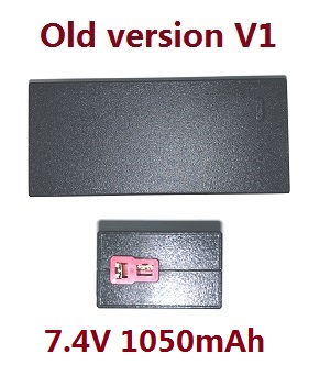 MJX Hyper Go H16 V1 V2 V3 H16H H16E H16P H16HV2 H16EV2 H16PV2 RC Car spare parts 7.4V 1050mAh battery (Old version V1) - Click Image to Close