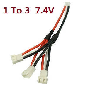 MJX Hyper Go 16207 16208 16209 16210 RC Car spare parts 1 to 3 wire 7.4V - Click Image to Close