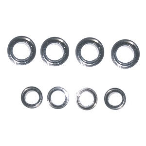 MJX Hyper Go H16 V1 V2 V3 H16H H16E H16P H16HV2 H16EV2 H16PV2 RC Car spare parts small and big bearing 8pcs