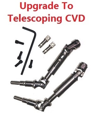 MJX Hyper Go 16207 16208 16209 16210 RC Car spare parts upgrade to telescoping CVD