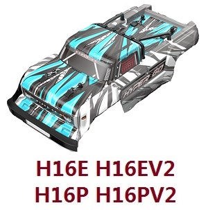 MJX Hyper Go H16E H16P H16EV2 H16PV2 RC Car spare parts car shell (Blue-2)