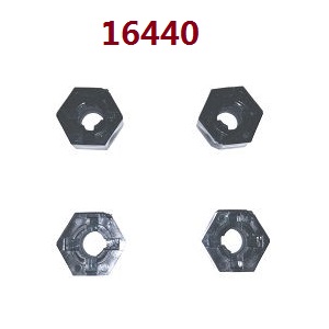 MJX Hyper Go 16207 16208 16209 16210 RC Car spare parts hexagonal sleeve seat 16440 - Click Image to Close