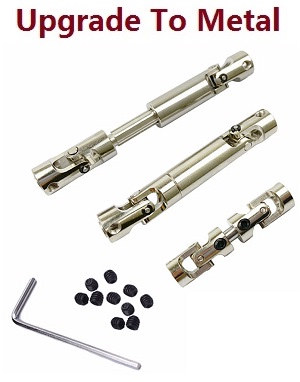 MN Model G500 MN-86 MN-86S MN86 MN86S RC Car Vehicle spare parts drive shaft set (Upgrade to metal) - Click Image to Close