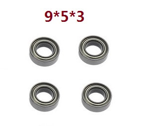 MN Model G500 MN-86 MN-86S MN86 MN86S RC Car Vehicle spare parts bearing 9*5*3 4pcs - Click Image to Close