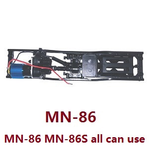 MN Model G500 MN-86 MN-86S MN86 MN86S RC Car Vehicle spare parts car frame + motor module + transfer wave box + battery case (MN-86)