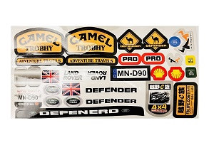 MN Model G500 MN-86 MN-86S MN86 MN86S RC Car Vehicle spare parts sticker