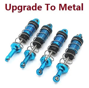 MN Model G500 MN-86 MN-86S MN86 MN86S RC Car Vehicle spare parts upgrade to metal shock absorber Blue