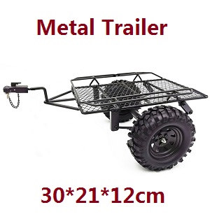 MN Model G500 MN-86 MN-86S MN86 MN86S RC Car Vehicle spare parts upgrade to metal trailer