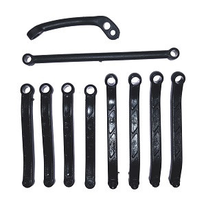 MN Model MN-99 MN-99S MN99A MN99SA MN99SF MN99S-1 MN-99SK D90 RC Car spare parts pull bar group and steering connect bar - Click Image to Close