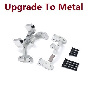 MN Model MN-98 RC Car spare parts pull bar seat (upgrade to metal) Silver - Click Image to Close