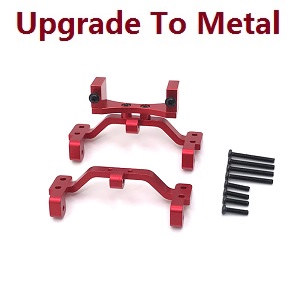 MN Model MN-99 MN-99S MN99A MN99SA MN99SF MN99S-1 MN-99SK D90 RC Car spare parts pull bar seat (upgrade to metal) Red