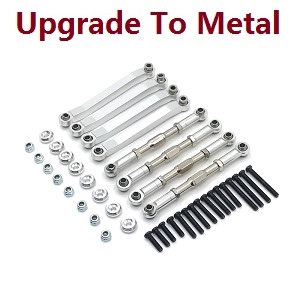 MN Model MN-99 MN-99S MN99A MN99SA MN99SF MN99S-1 MN-99SK D90 RC Car spare parts pull bar group (upgrade to metal) Silver