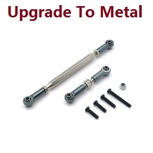 MN Model MN-90 MN-91 MN-90K MN-91K D90 RC Car spare parts steering connect bar (upgrade to metal) Titanium color