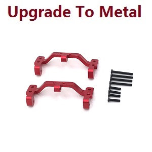 MN Model MN-98 RC Car spare parts pull bar seat (upgrade to metal) Red