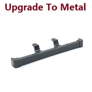 MN Model MN-99 MN-99S MN99A MN99SA MN99SF MN99S-1 MN-99SK D90 RC Car spare parts front bumper (upgrade to metal) Black - Click Image to Close