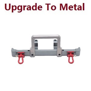 MN Model MN-90 MN-91 MN-90K MN-91K D90 RC Car spare parts front bumper (upgrade to metal) Titanium color