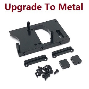 MN Model MN-98 RC Car spare parts SERVO seat (upgrade to metal) Black