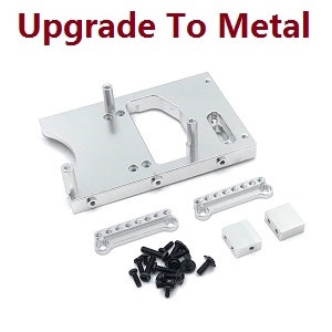 MN Model MN-98 RC Car spare parts SERVO seat (upgrade to metal) Silver