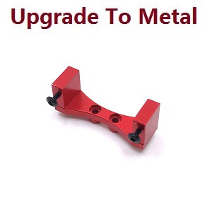 MN Model MN-98 RC Car spare parts SERVO fixed set (upgrade to metal) Red