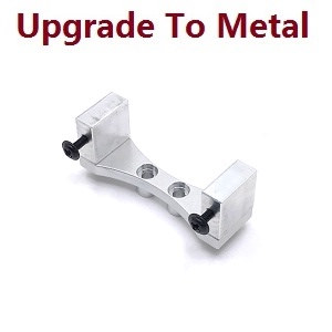 MN Model MN-98 RC Car spare parts SERVO fixed set (upgrade to metal) Silver - Click Image to Close