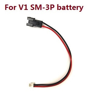 MN Model MN-99 MN-99S MN99A MN99SA MN99SF MN99S-1 MN-99SK D90 RC Car spare parts battery connect wire (For V1 SM-3P battery) - Click Image to Close