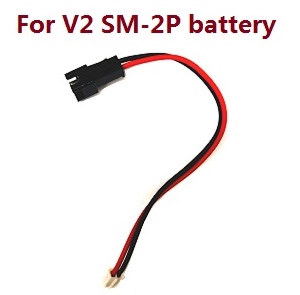 MN Model MN-99 MN-99S MN99A MN99SA MN99SF MN99S-1 MN-99SK D90 RC Car spare parts battery connect wire (For V2 SM-2P battery) - Click Image to Close