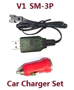MN Model MN-98 RC Car spare parts car charger set (For V1 SM-3P battery) - Click Image to Close