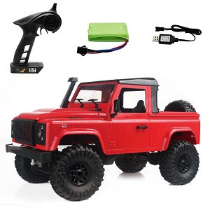 MN Model MN-91 RC Car with 1 battery RTR Red