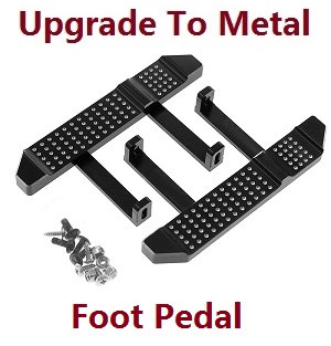 MN Model MN-98 RC Car spare parts foot pedal (upgrade to metal) Black