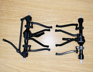 MN Model MN-98 RC Car spare parts front and rear axle assembly