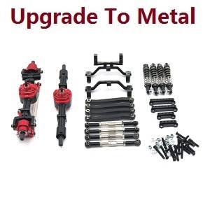 MN Model MN-99 MN-99S MN99A MN99SA MN99SF MN99S-1 MN-99SK D90 RC Car spare parts upgrade to metal parts group kit C