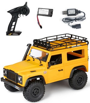 MN Model MN-98 RC Car with 1 battery RTR Yellow